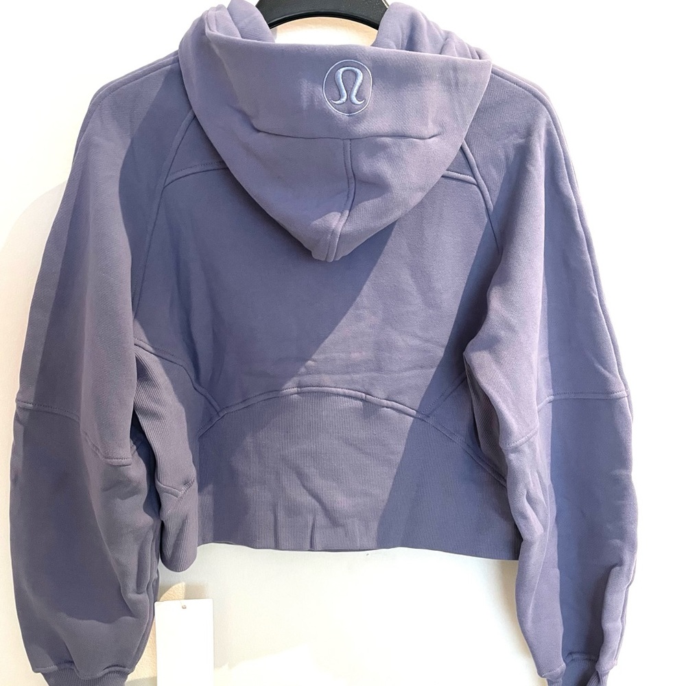 Lululemon oversized scuba half zip in Peri Purple color. - Picture 2 of 3